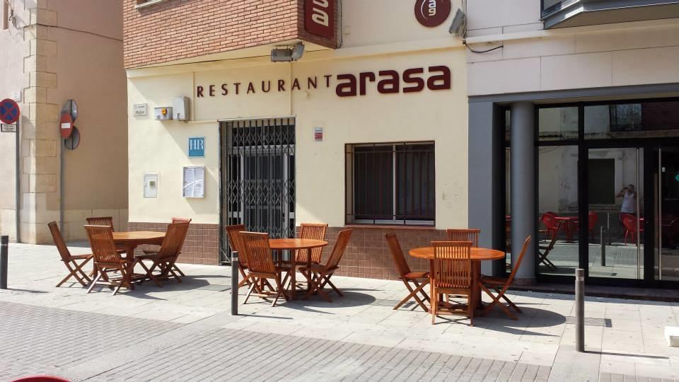 Hostal Restaurante Arasa Санта-Барбара Екстер'єр фото