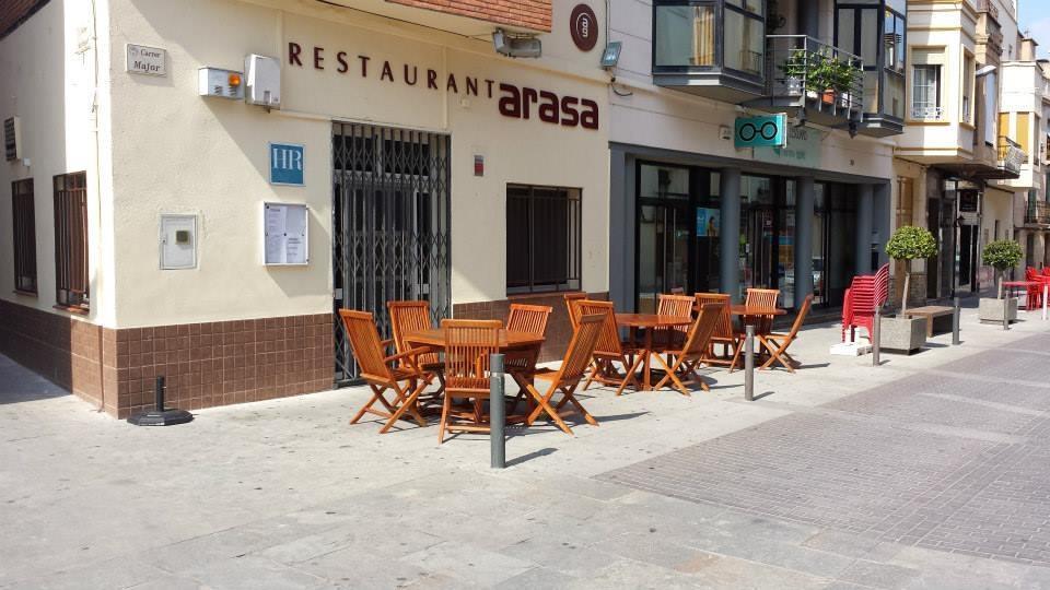 Hostal Restaurante Arasa Санта-Барбара Екстер'єр фото